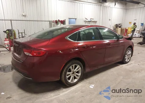 2015 Chrysler 200 Limited z USA, uszkodzony, nr VIN 1C3CCCAB2FN637266